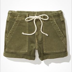 Low-rise Denim Tomgirl Short